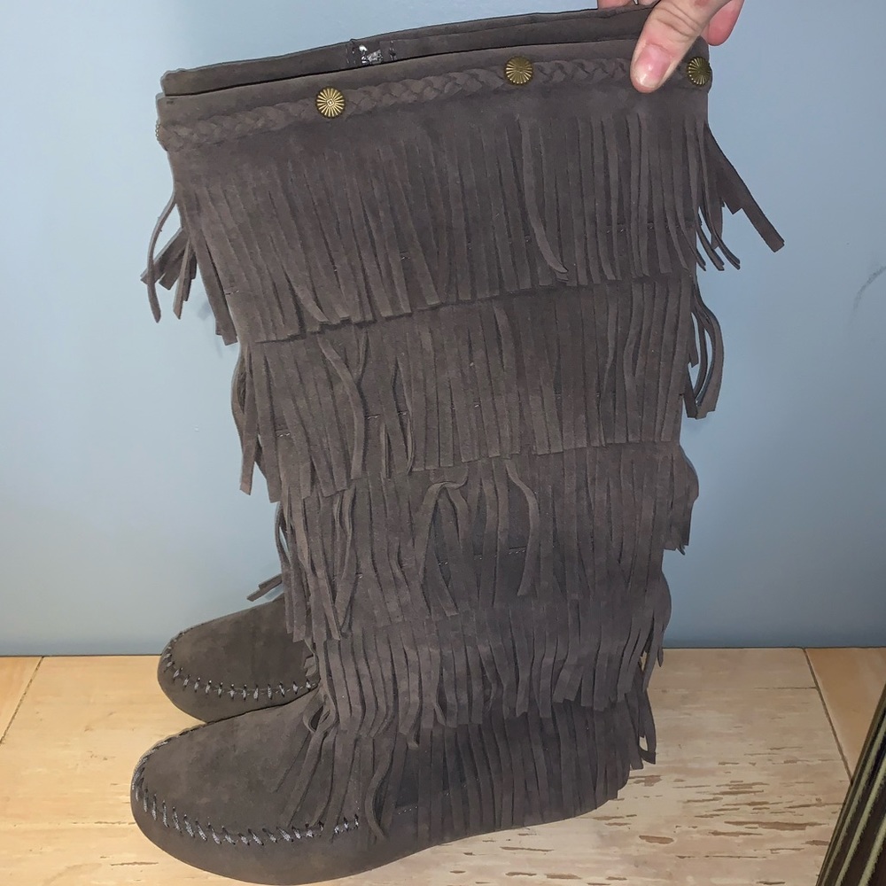 🌵 5 for $20 🌵 Gray Moccasin boots